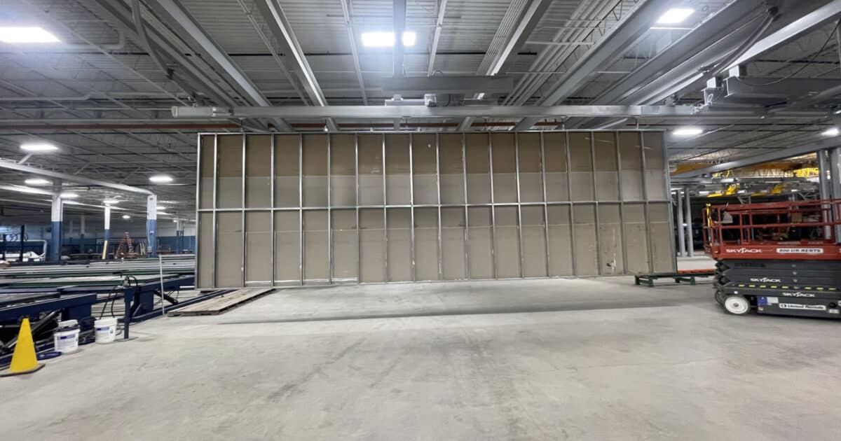 Commissioning and testing with customer product at Modern Living factory ​